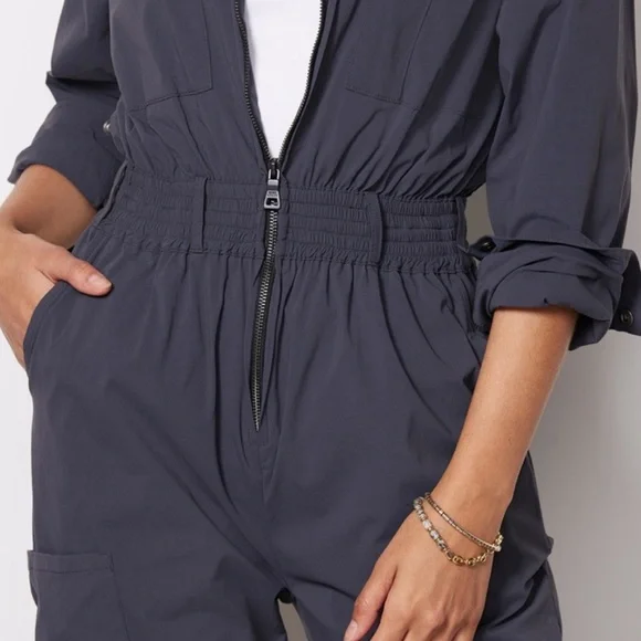 🎉HP🎉Rivet Utility Artist Long Sleeve Jumpsuit